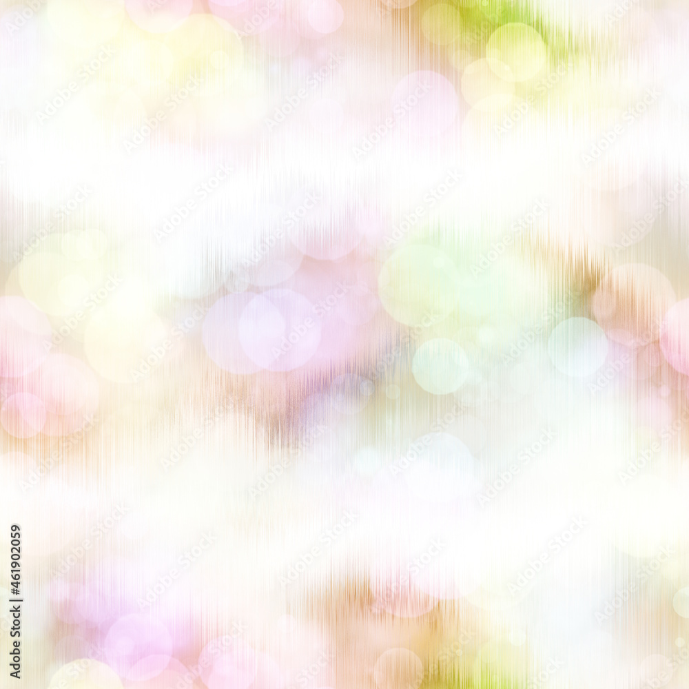 Seamless pale pastel tie dye bokeh texture. Soft tone on tone summer repeat background with washed out sun bleached ink dyed effect. Seamless pale pastel tie dye bokeh texture. Soft tone on tone summer repeat background with washed out sun bleached ink dyed effect.