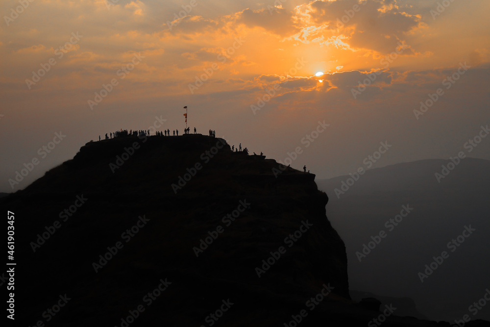 SUNRISE FROM WESTERN GHATS OF INDIA