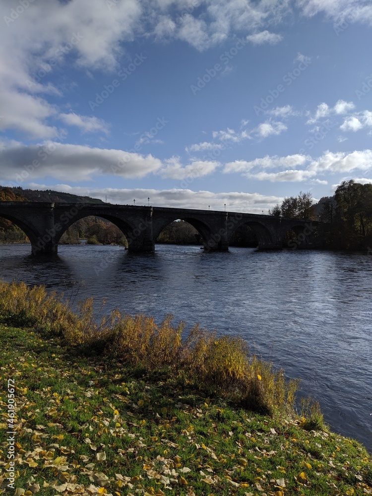 Fototapeta premium bridge over the river