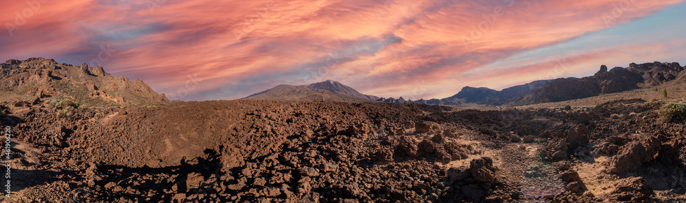 Sonnenuntergang am Pice del Teide