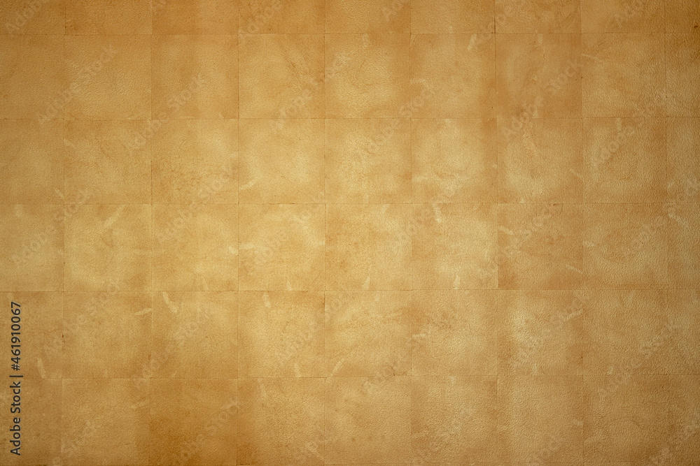 Natural Gold Leaf wall cladding texture background 