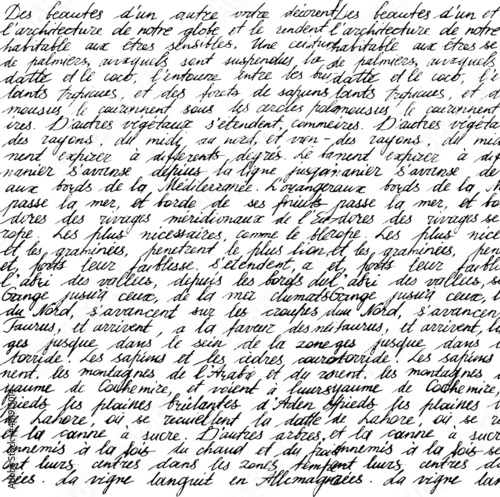 Handwritten text digital paper seamless pattern
