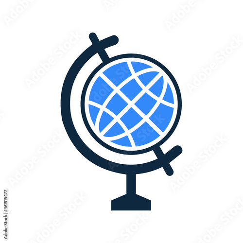 Globe, earth, world, global icon. Simple vector design.