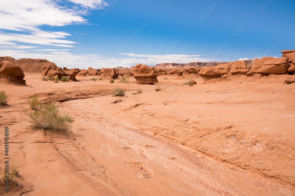landscape on the Goblin state park in the united states of america landscape on the Goblin state park in the united states of america