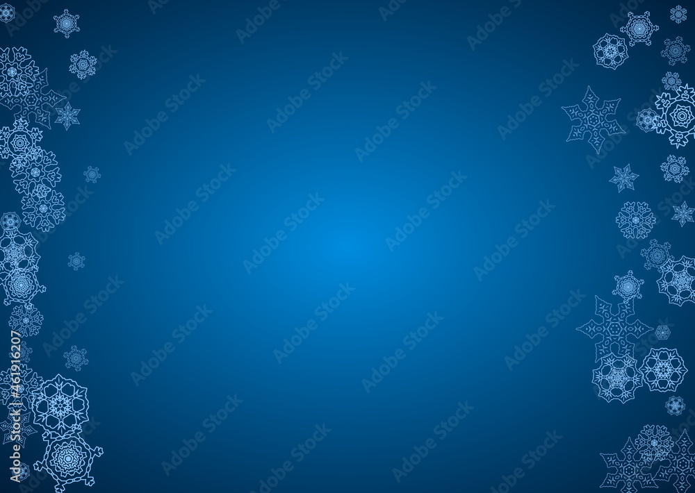 Christmas and New Year snowflakes Christmas and New Year snowflakes
