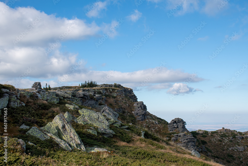 landscape with rocks