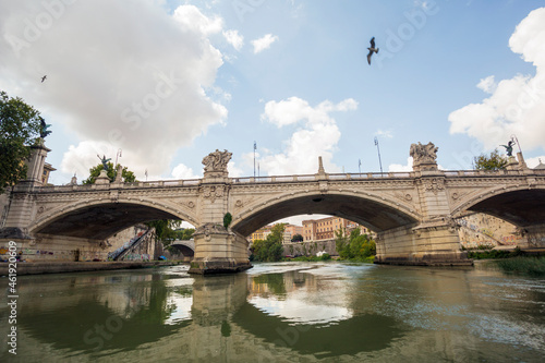 Wallpaper Mural Boat ride on the Tiber in Rome.On the river to sail Torontodigital.ca