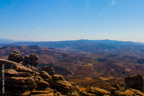 Torcal de Antequera, provincia de Málaga. Andalucía, España.
