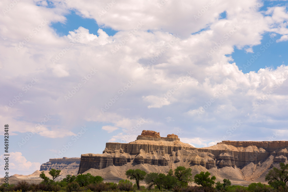 Fototapeta premium on the road Scenic Byway in Capitol Reef National Park in United States of America