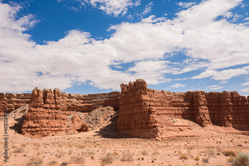 on the road Scenic Byway in Capitol Reef National Park in United States of America