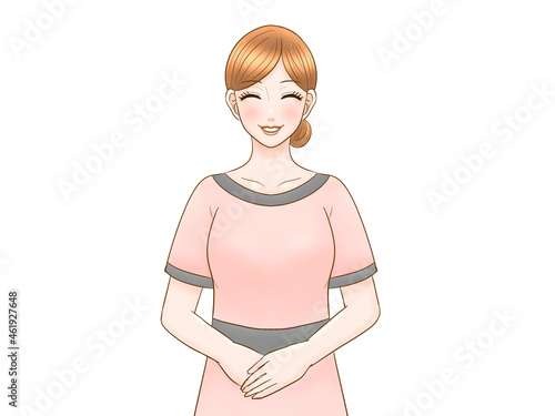 エステティシャンのイラスト素材3