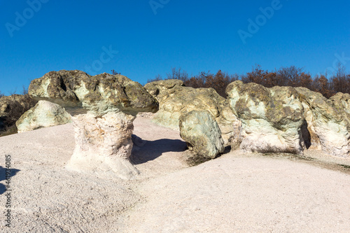Rock formation The Stone Mushrooms, Bulgaria