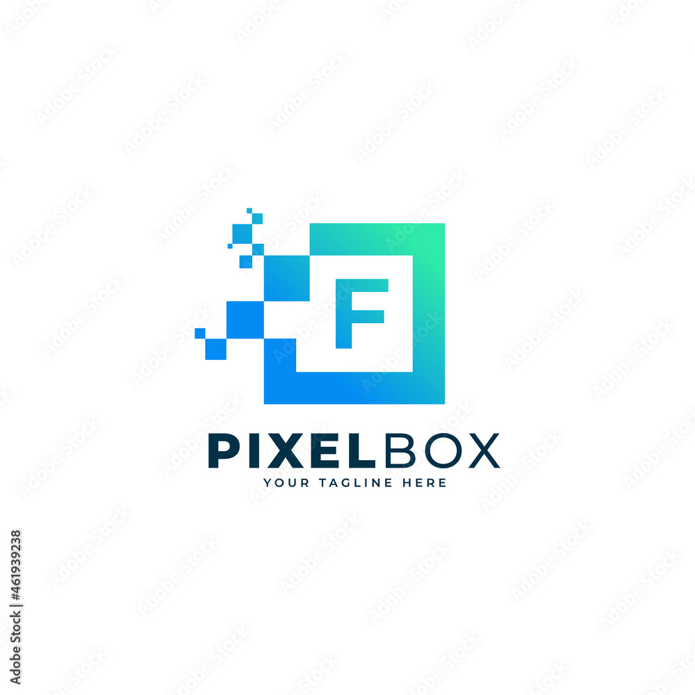 Initial Letter F Digital Pixel Logo Design. Geometric Shape with Square Pixel Dots. Usable for Business and Technology Logos Initial Letter F Digital Pixel Logo Design. Geometric Shape with Square Pixel Dots. Usable for Business and Technology Logos