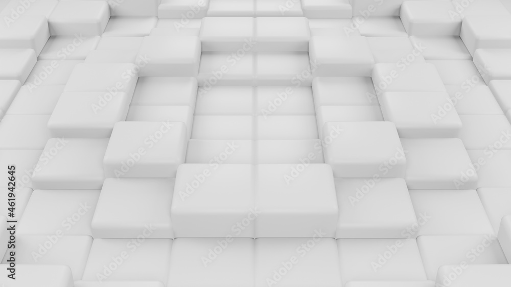 Abstract 3d rendering of geometric square shapes composition modern background Abstract 3d rendering of geometric square shapes composition modern background