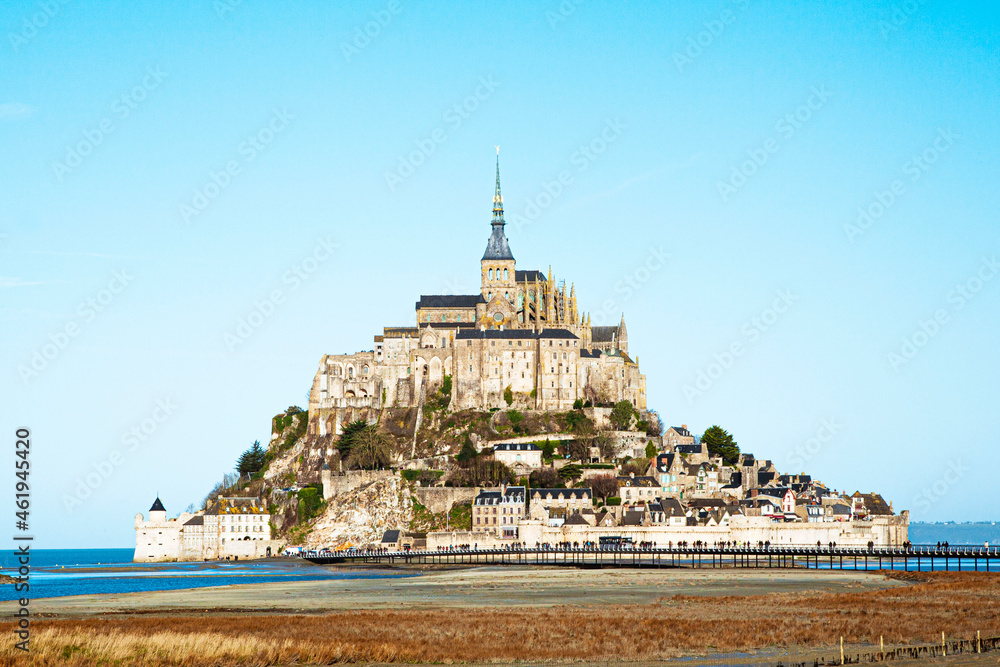 mont saint michel Normandy Brittany france