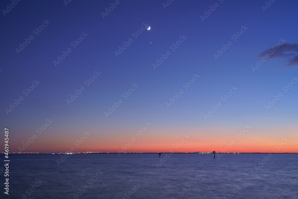 Florida Tampa bay sun set landscape Florida Tampa bay sun set landscape