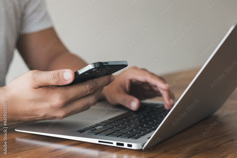 Work using mobile phone typing computer mobile chat laptop contact us at workplaces, planning ideas investors internet searching, ideas connecting people. Work using mobile phone typing computer mobile chat laptop contact us at workplaces, planning ideas investors internet searching, ideas connecting people.