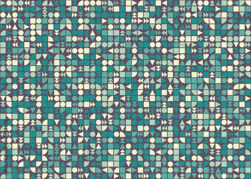 Abstract Geometric Pattern generative computational art illustration Abstract Geometric Pattern generative computational art illustration