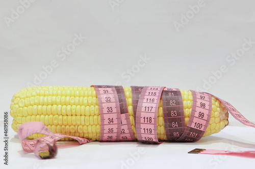 corn and measuring tape photo