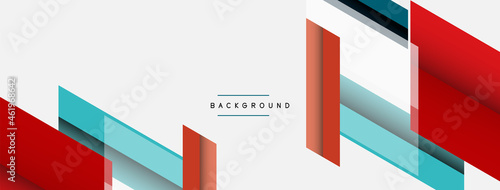 Background. Geometric diagonal square shapes and lines abstract composition. Vector illustration for wallpaper banner background or landing page