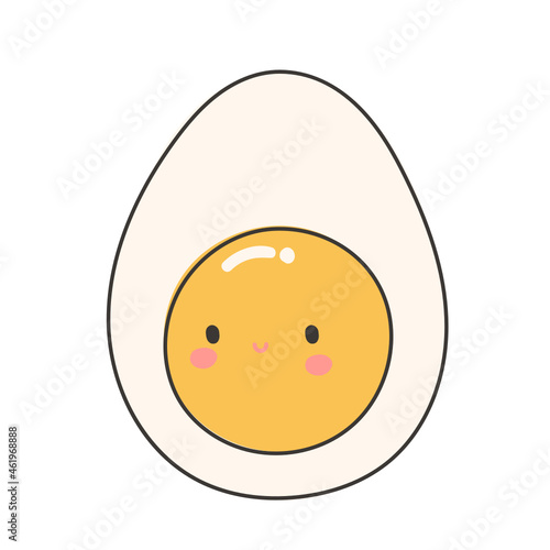 cute eggs illustration