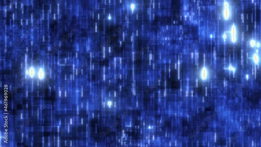 Flashing Rectangle Loop Blue Animation Background Flashing Rectangle Loop Blue Animation Background