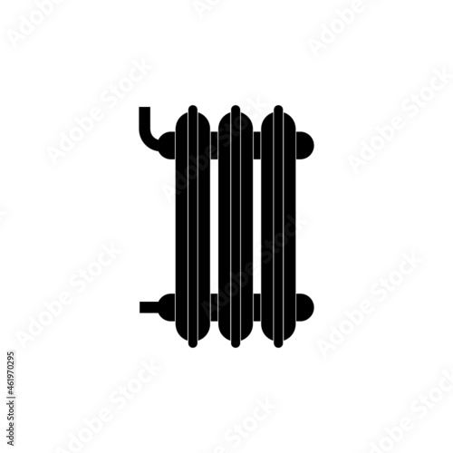 Radiator icon isolated on white background