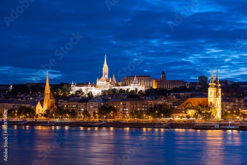 Obraz na płótnie amazing architecture of Budapest at dusk , Hungary w salonie