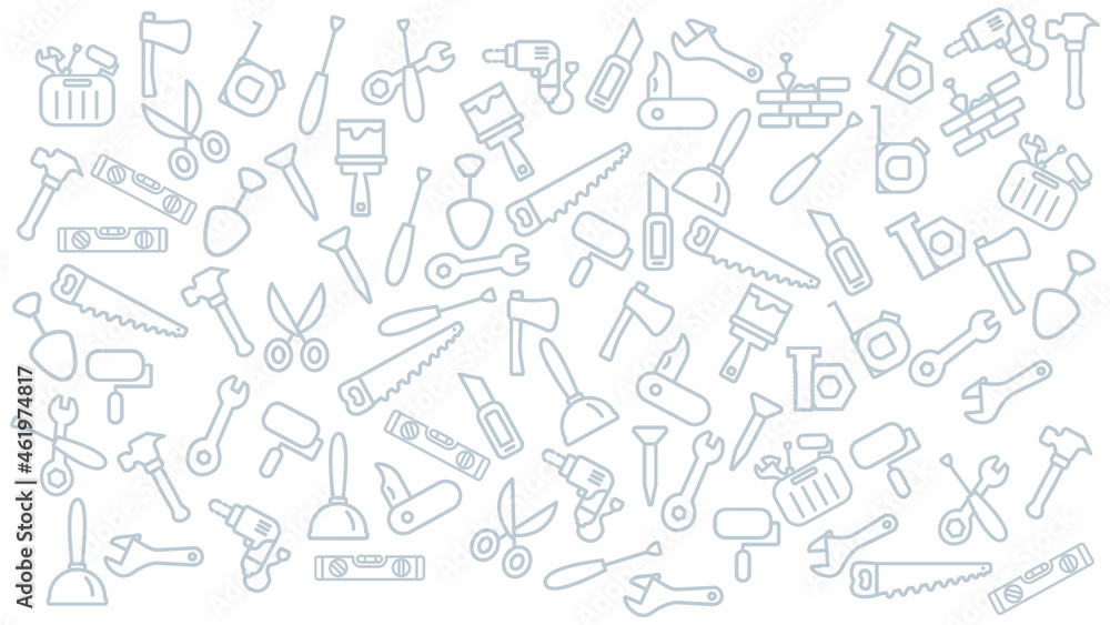 tools icon background. repair tools icon background.