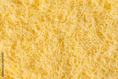 Konstfotografi Grated cheese background texture