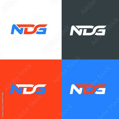 NDG TYPOGRAPHY LOGO WITH SPECIAL CHARECTERS
