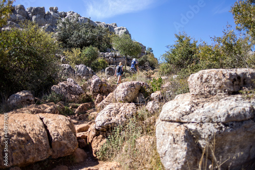 Torcal de Antequera, provincia de Malaga, comunidad autonoma de Andalucia o Andalusia, pais de España o Spain