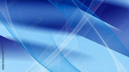 Hintergrund abstrakt 8K blau weiss hellblau dunkelblau Wellen Linien Kurven Verlauf