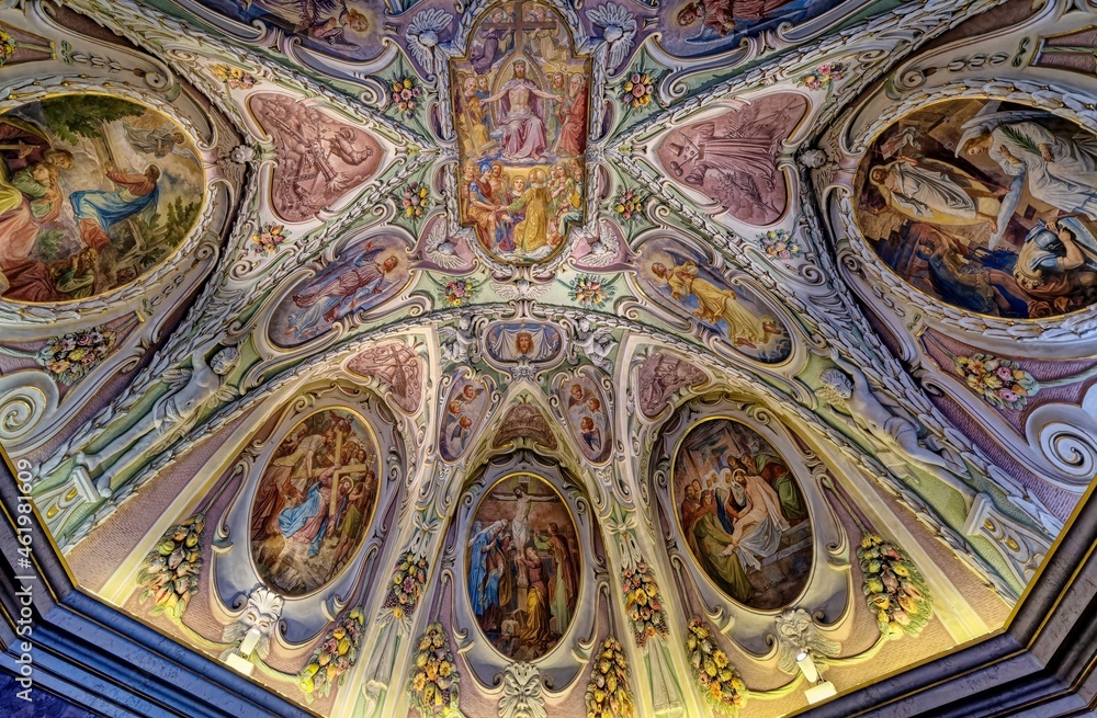 Detail in Church of Klosterneuburg Abbey Detail in Church of Klosterneuburg Abbey
