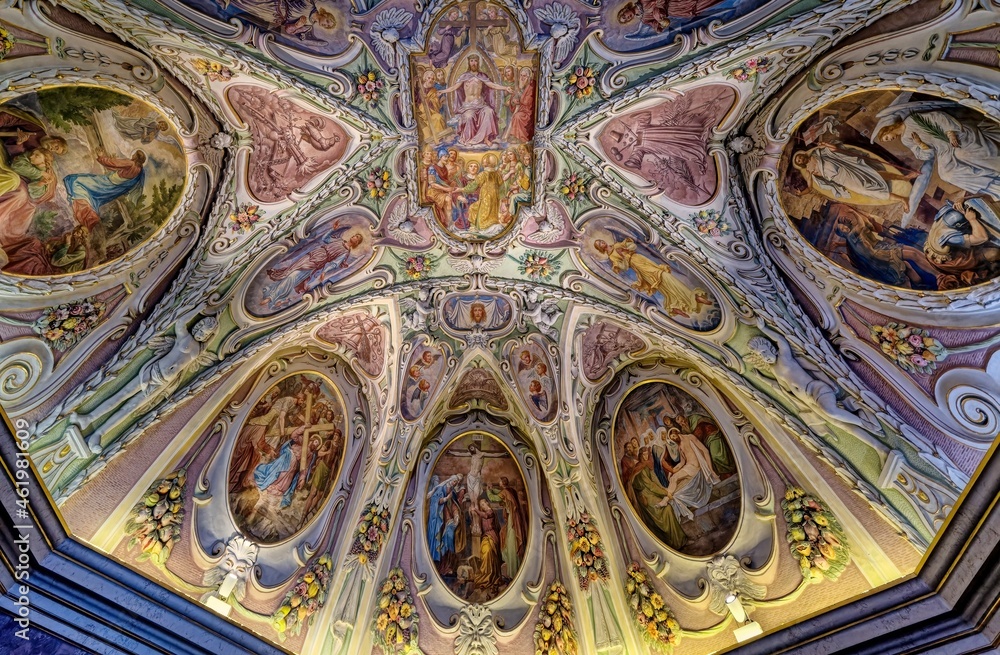 Detail in Church of Klosterneuburg Abbey