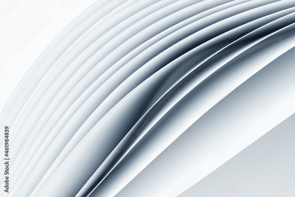 Abstract background, sheets of paper forming a pattern of curved lines. Abstract background, sheets of paper forming a pattern of curved lines.