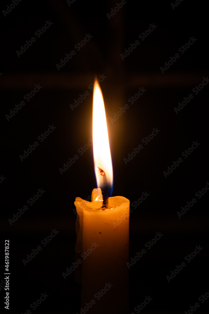 Yellow candles when using fire and not using fire Yellow candles when using fire and not using fire