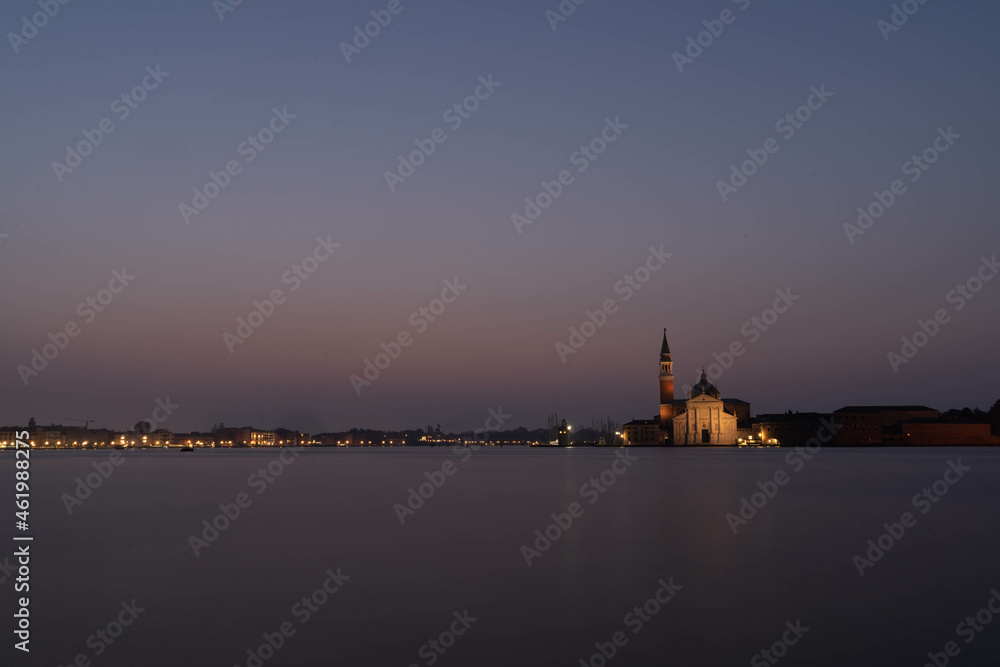 Naklejka premium Venice, Italy - San Giorgio Maggiore da Punta della Dogana