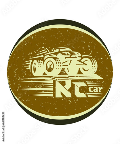 Vintage rc cars racing or racer rc car addict design T-Shirt