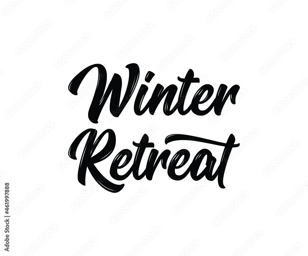 
Winter Retreat t-shirt Design 