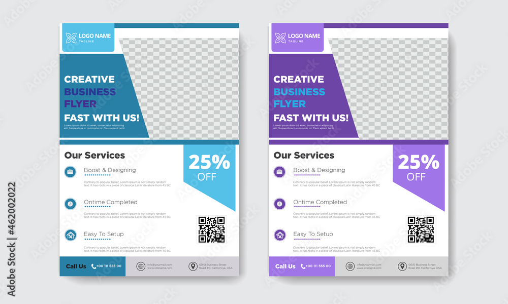 Template vector illustration for flyer, magazine, annual report, poster, corporate presentation, portfolio, brochure, layout