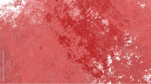 Red watercolor background for your design, watercolor background concept, vector.