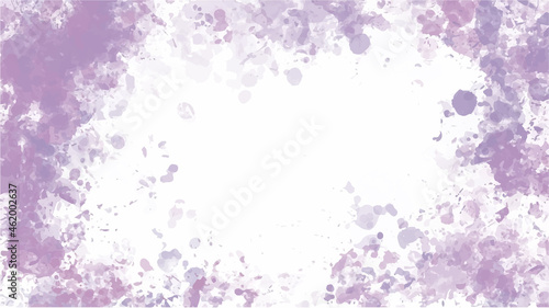 Purple watercolor background for your design, watercolor background concept, vector.