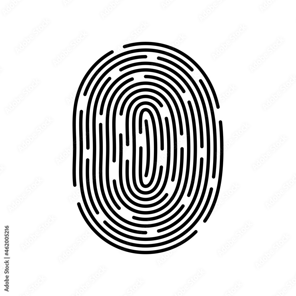 Touch ID vector icon isolated fingerprint design for app and smartphones. Scanner icon. Vector illustration. Touch ID vector icon isolated fingerprint design for app and smartphones. Scanner icon. Vector illustration.