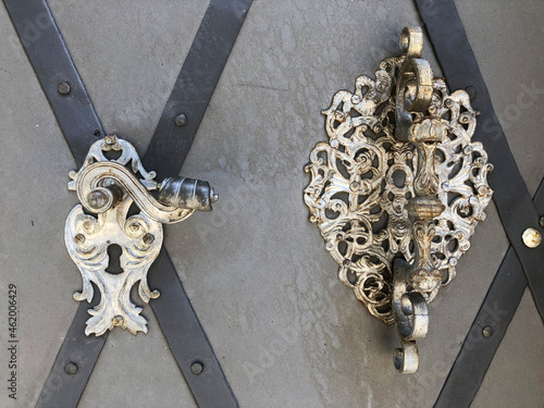 Photography Medieval door accoutrements