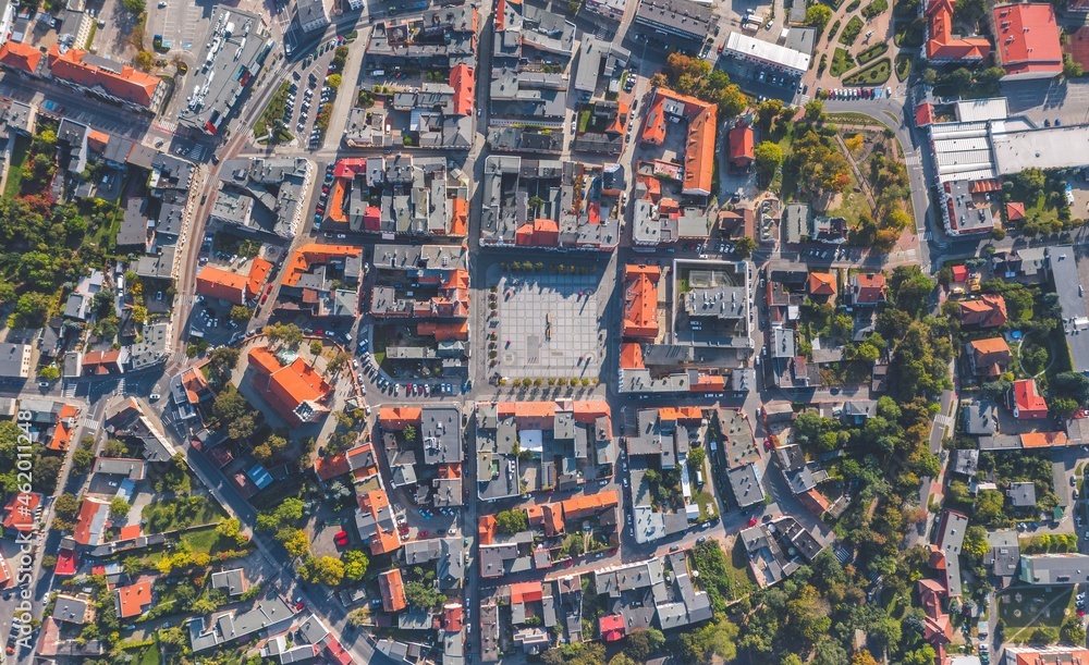 Old town of Sroda Wielkopolska, Poland