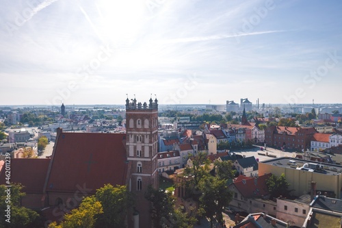 Obraz na płótnie Old town of Sroda Wielkopolska, Poland w salonie