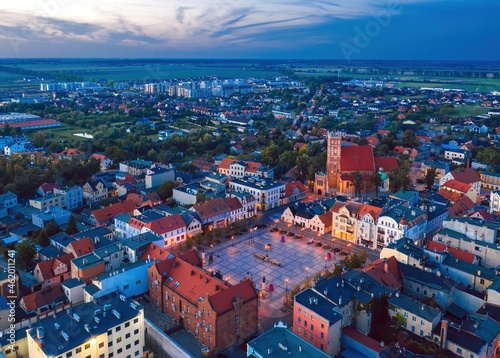 Old town of Sroda Wielkopolska, Poland