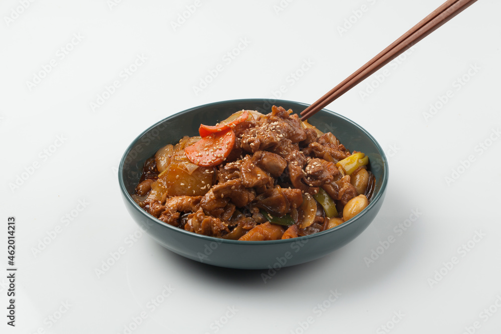 닭,닭고기,식사,요리,음식,찜,찜닭,채소,한국 닭,닭고기,식사,요리,음식,찜,찜닭,채소,한국