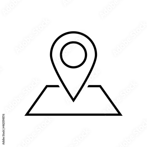 Free Download location icon vector - GFXLoad